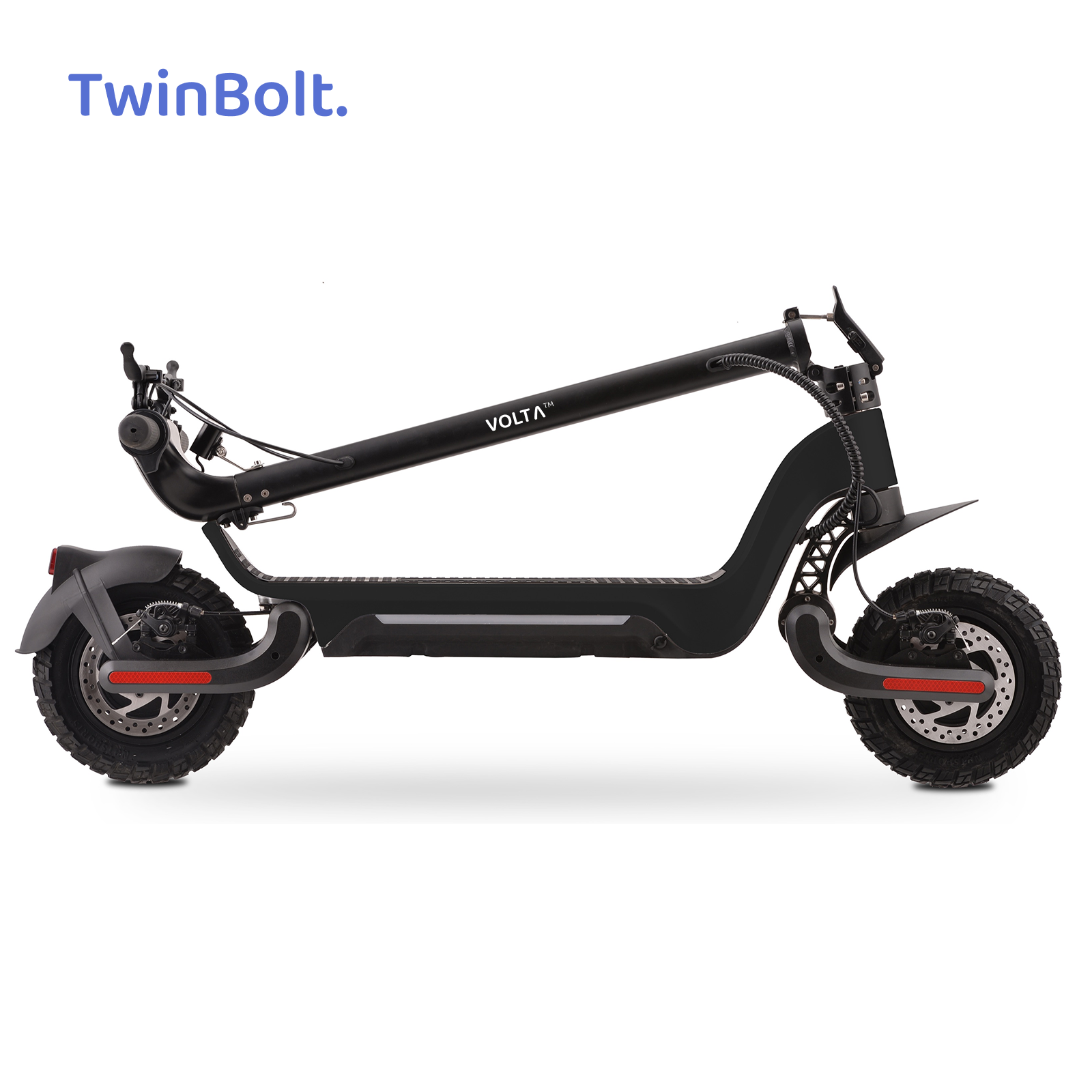 TwinBolt Dual Motor E-Scooter 1200w, 45km/h - Image 6
